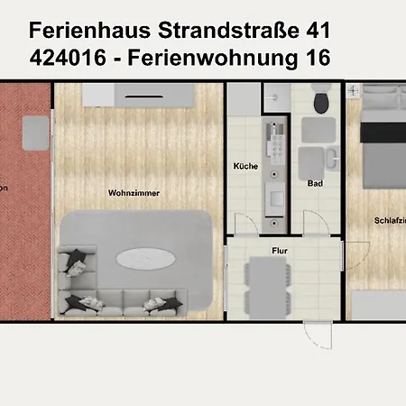 Strandstrasse 41 16 Borkum